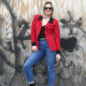 Vintage RSM Red Blazer